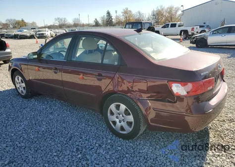 2009 Hyundai Sonata Gls from USA, damaged, VIN 5NPET46C39H532834